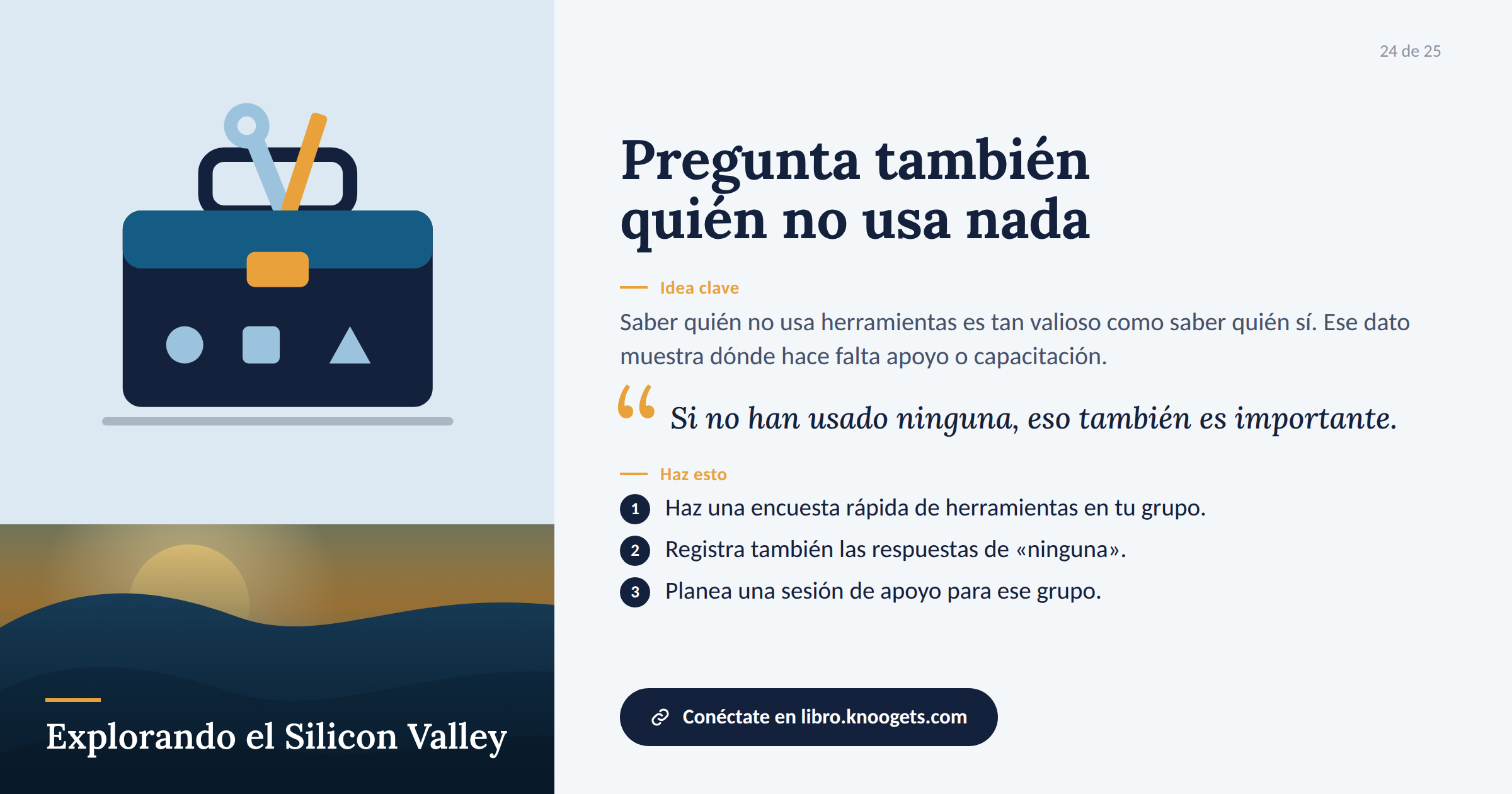 Tarjeta de Explorando Silicon Valley 24