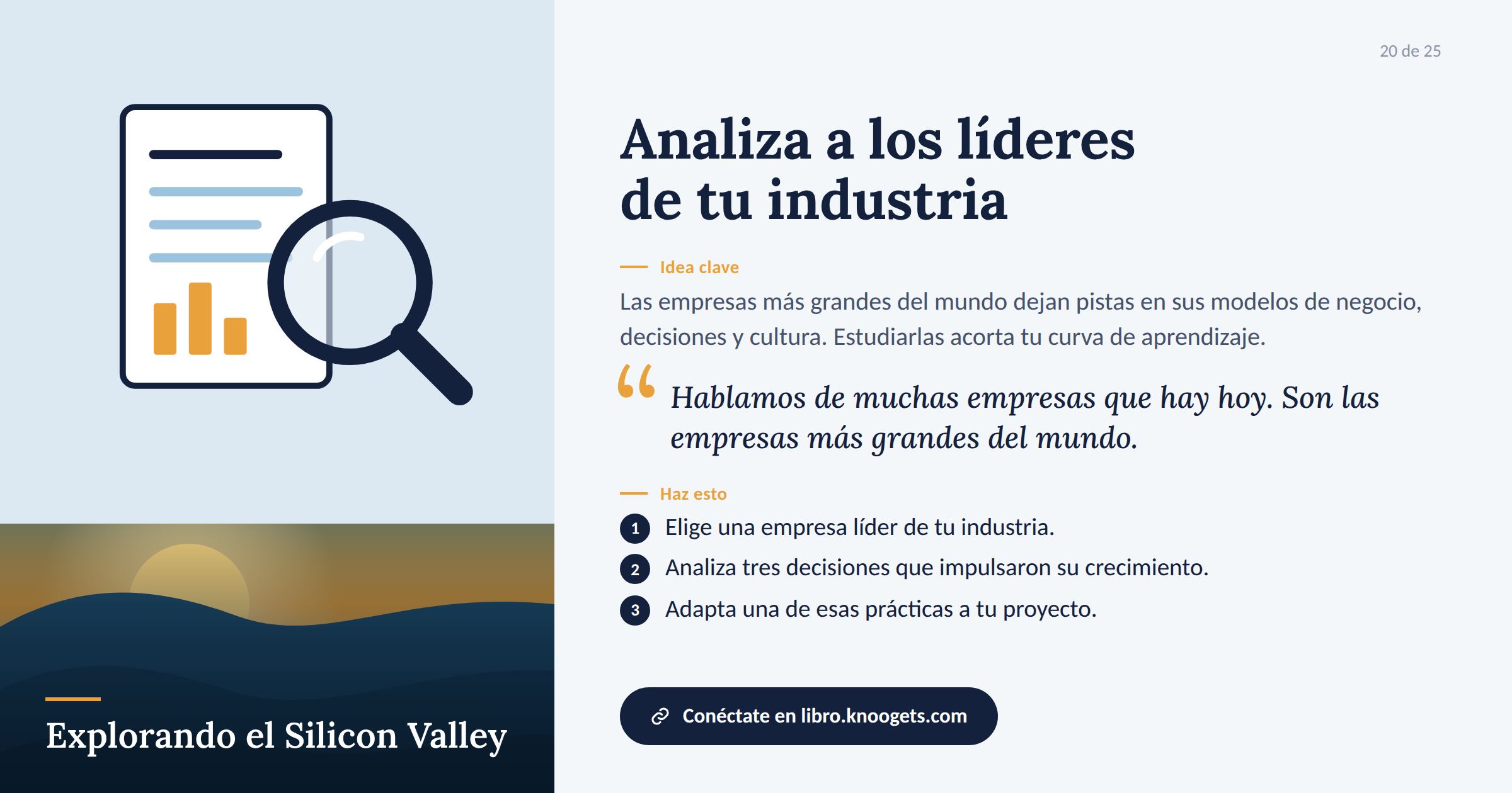 Tarjeta de Explorando Silicon Valley 20