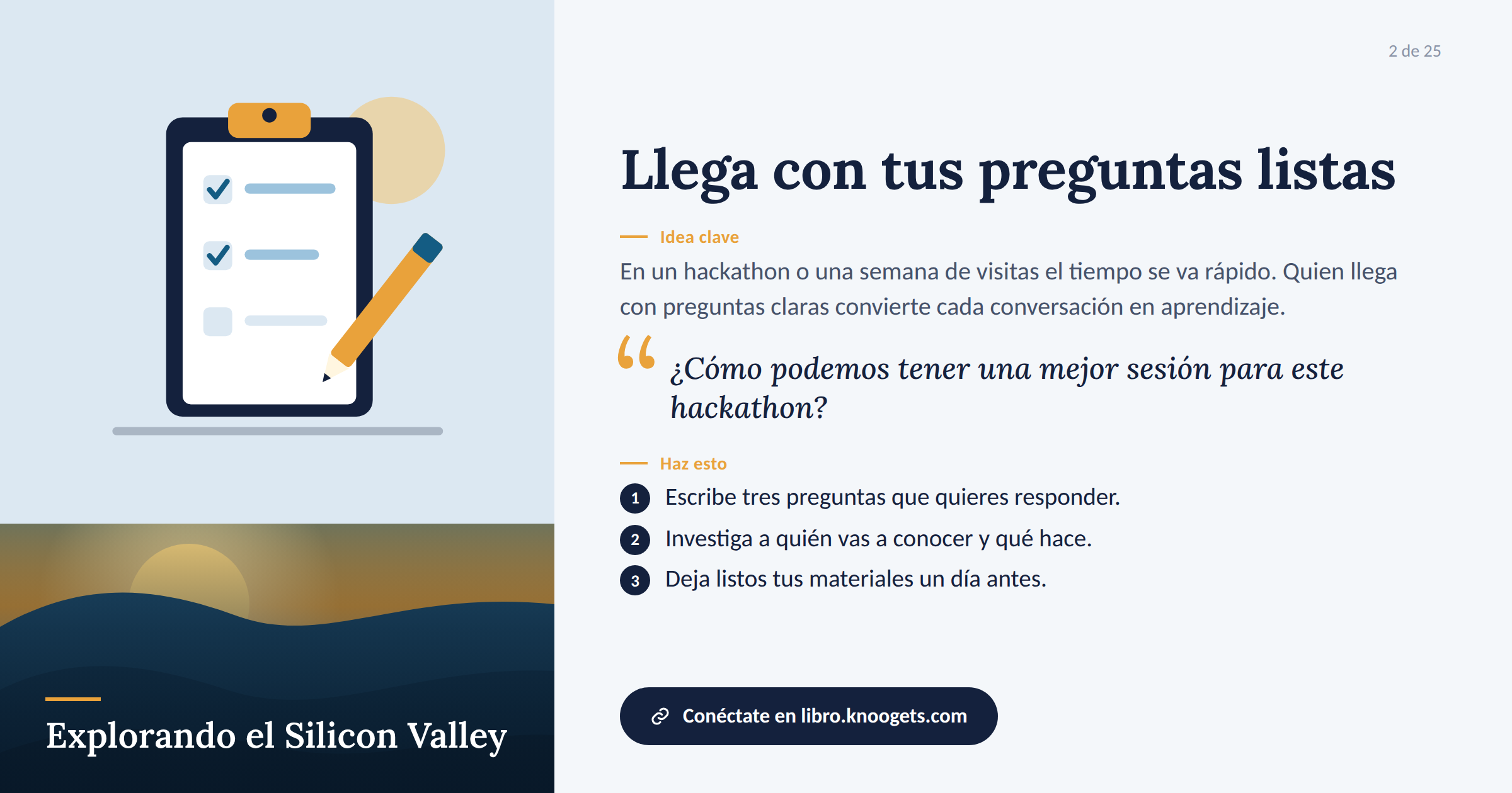 Tarjeta de Explorando Silicon Valley 2